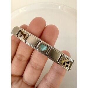 Nomination Italy Charm Bracelet With Assorted Charms 6.25”